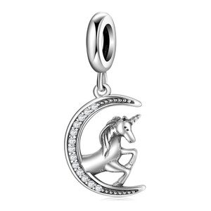 Sterling Silver Charm Pendant Beads